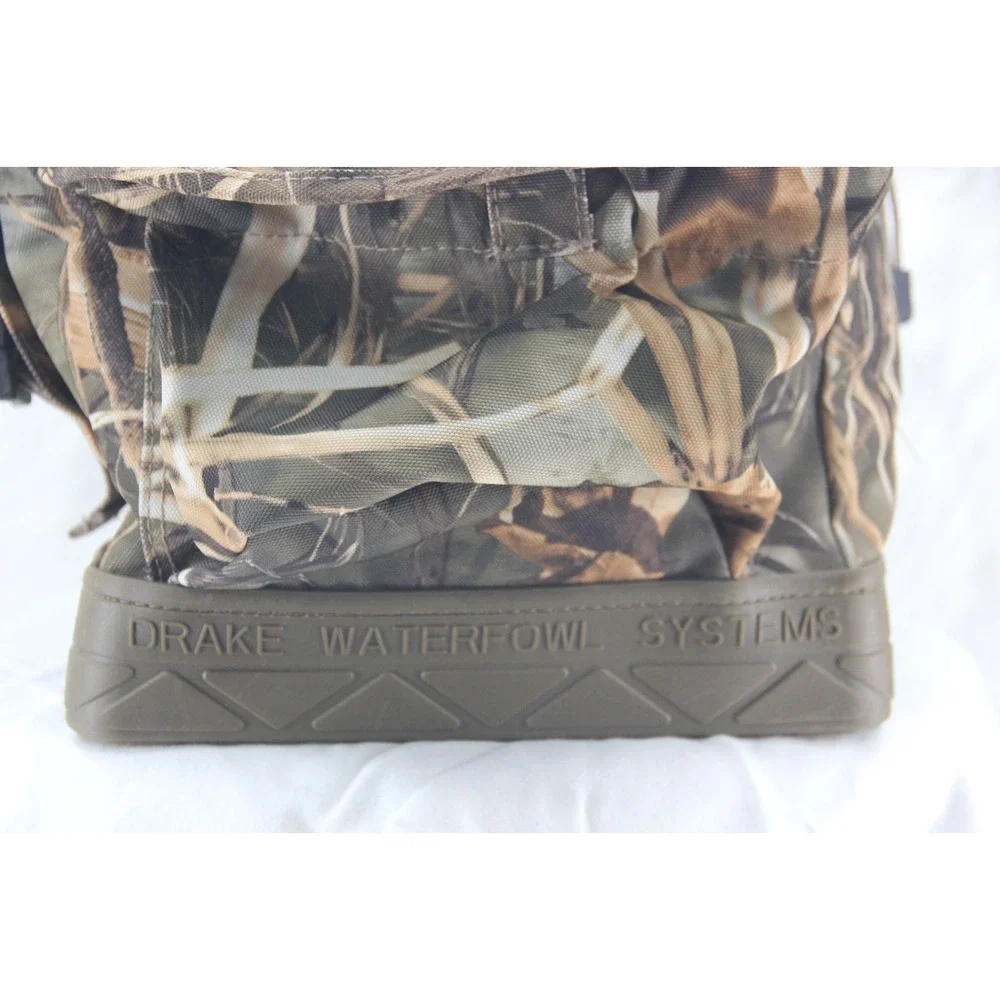 Drake Waterfowl Systems Camo Floating Blind Bag Duck Hunting Outdoor Swampsole L
